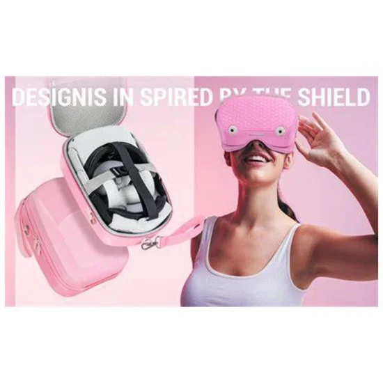 Gamax Oculus Quest 2 Console Silicon Case - Pink